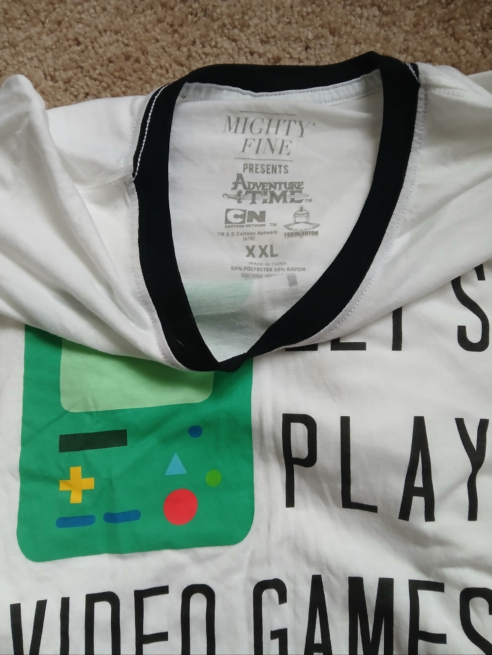 BMO Lets Play Video Games Shirt - Picture 3 of 3